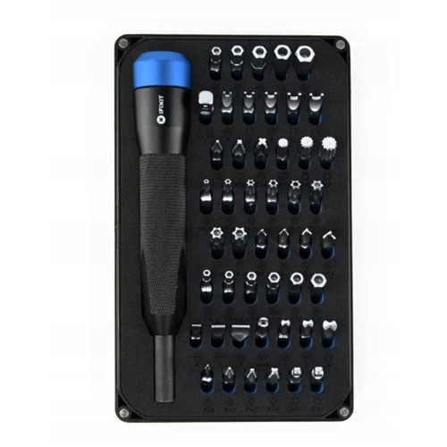 Komplet nastavkov iFixit Mahi Precision Bit Set (črno/modro, 49-delni)