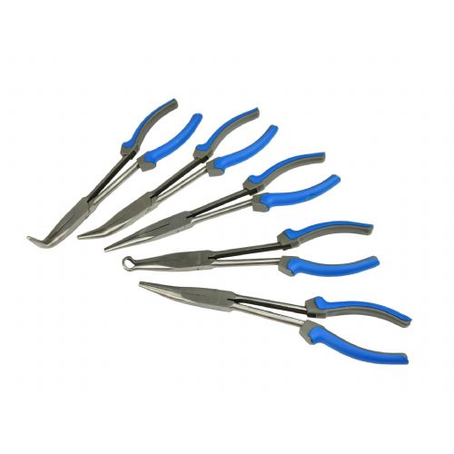 Komplet dolgih klešč 280mm 5kos v torbici