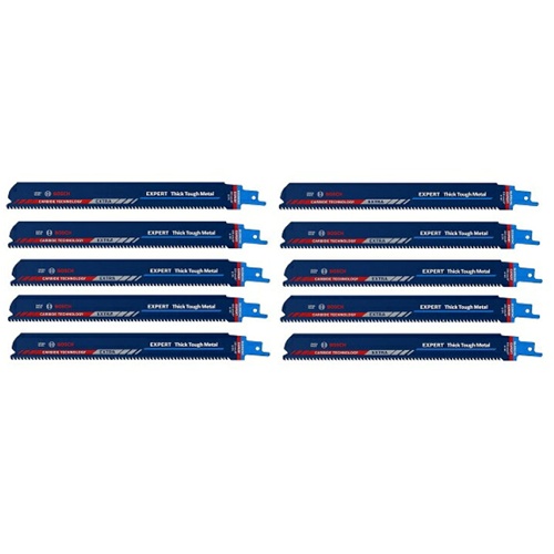 List za sabljasto žago Bosch Expert Thick Tough Metal S 1155 CHC, 10 kosov (dolžina 225 mm)