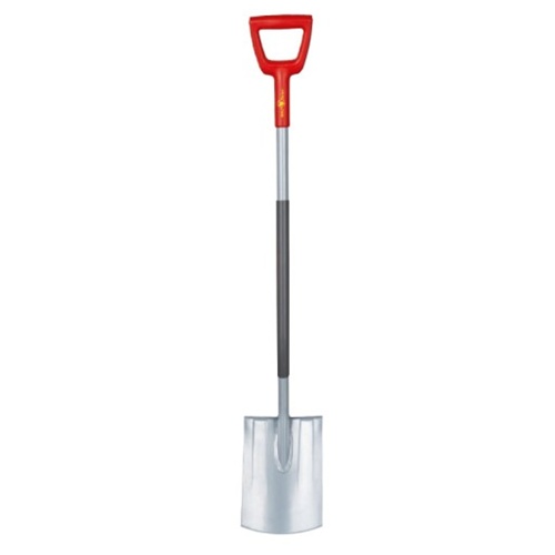 Lopata Wolf Garten Spade AS-D (rdeče/sive, 19 cm)
