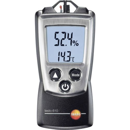 Merilnik vlažnosti zraka (higrometer) testo 610 0 % rF 100 % rF kalibracija narejena po: delovnih standardih