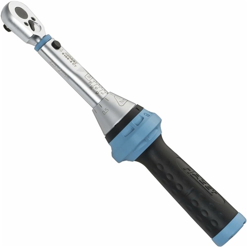 Momentni ključ Hazet 5108B-3CT 1/4", 1–9 Nm, trdo kromiran, reverzibilna raglja, visokokontrastna skala