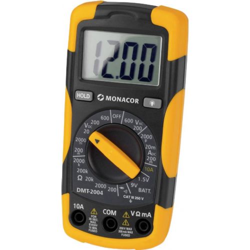 Ročni multimeter Monacor DMT-2004