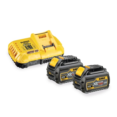 Polnilnik z akumulatorjem DeWalt  DCB118T2 (vklj. 2x 54 V Flexvolt-Akkus)