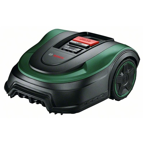 Robotska kosilnica Bosch Indego S+ 500, Wi-Fi in Bluetooth, do 500 m², baterija 18 V