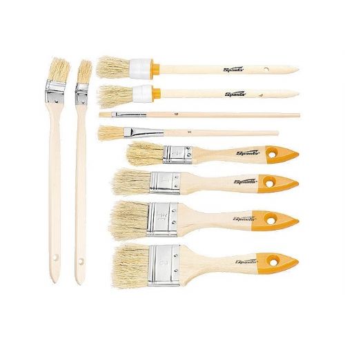 Set 10 slikopleskarskih čopičev hobi