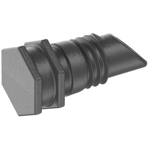 Tesnilni čep Gardena Micro Drip System, 4,6 mm (3/16"), 10 kosov, siva (13215-20)