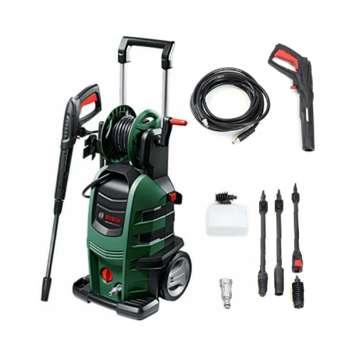 Visokotlačni čistilec Bosch AdvancedAquatak 150, 2.200W, črna/zelena