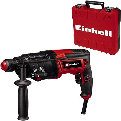 Vrtalno kladivo Einhell TC-RH 26 4F, 800 W, rdeča/črna