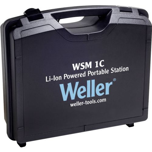 Prenosna spajkalna postaja Weller WSM1C, 50 W, 100–400 °C, akumulatorska, ESD zaščita