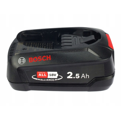 Začetni komplet Bosch 18 V(PBA 2,5 Ah + AL 18V-20) (črna, akumulator + polnilnik, POWER FOR ALL ALLIANCE)