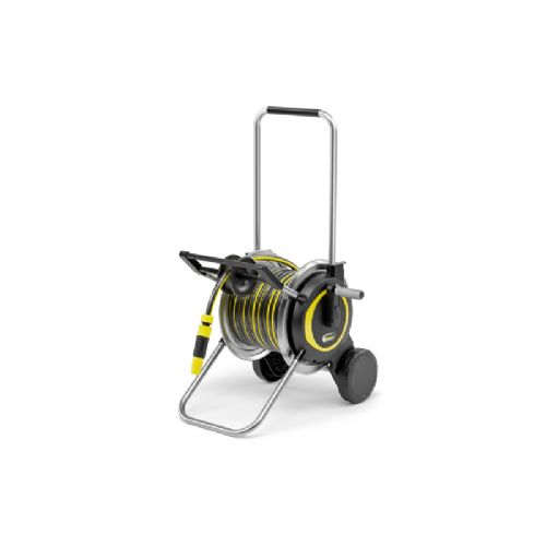 Voziček za cev Karcher z 20-metrsko cevjo HT 5.20 M SET 2.645-368.0, kovinski kolut, črne barve