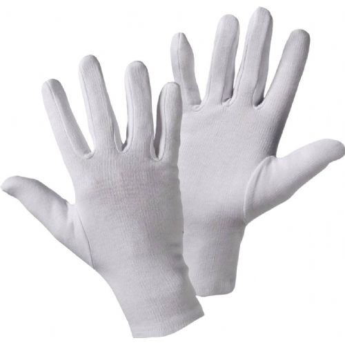 L+D worky Trikot Schichtel 1001-10 bombaž  delovne rokavice Velikost (rokavice): 10, XL   1 Par TEKSTILNA ROKAVICA, BELA, BELJENA, VEL. 10 1001 Worky