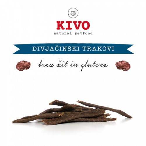 KIVO divjačinski trakovi 200g