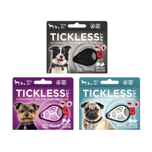TICKLESS PET črn
