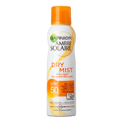 ambre solaire dry mist factor 50
