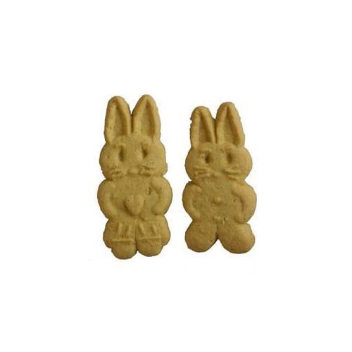 4-ŽITNI POLNOZRNATI PIŠKOTI ZAJČKI, 100g (brez glutena)