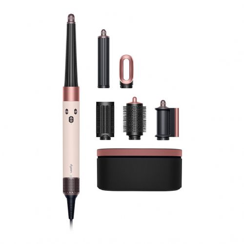 Oblikovalec las Dyson Airwrap HS08 Pink/Rosegold, nastavljiva temperatura, 3 hitrosti, več nastavkov, ionska tehnologija, 1300 W
