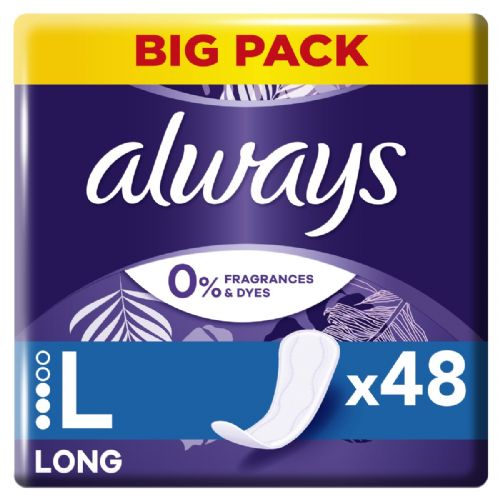 Dnevni vložki Always long, 48 kosov