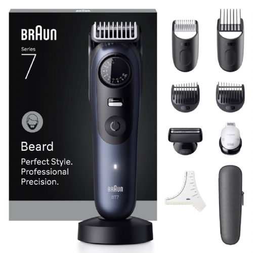 Urejevalnik brade Braun Series 7 BT7540, 11-v-1 komplet, ProBlade, AutoSense, 120 min delovanja, vodoodporen