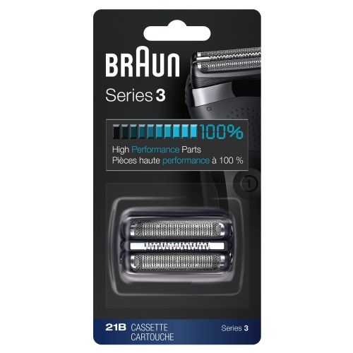 Brivna glava Braun Series 3 combo pack 21B (črna)