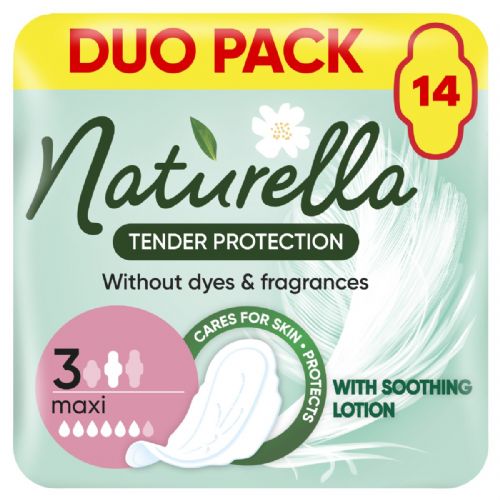 Vložki Naturella tender protection super,14 kosov​