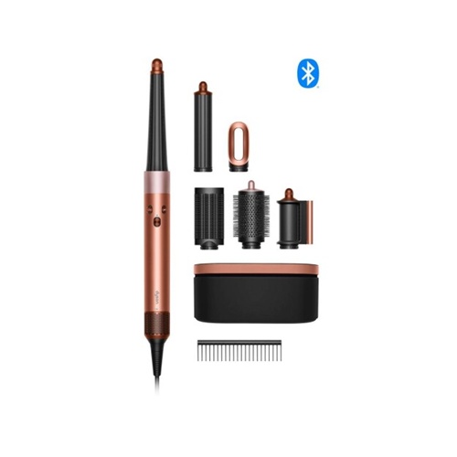 Oblikovalec za lase Dyson Airwrap id Straight + Wavy (zlato-rumen, Bluetooth)