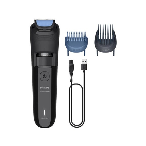 Urejevalnik brade Philips BT3620/15, 0,5–10 mm, 20 nastavitev dolžine, samoostrilna jeklena rezila, 60 min brezžične uporabe