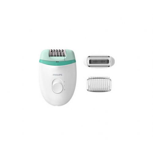 Epilator Philips BRE245/00, žični, belo-zelen