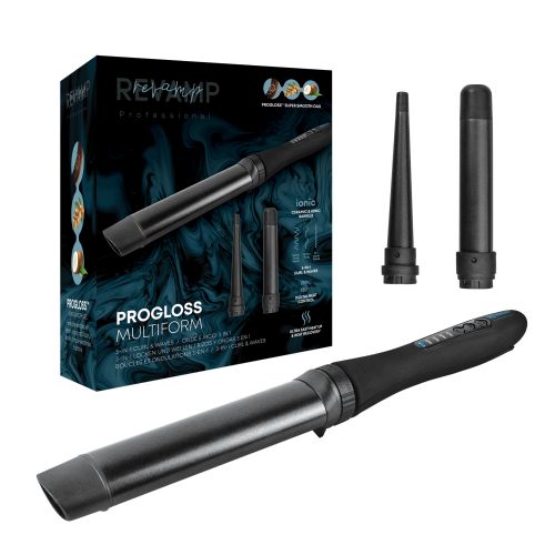 Oblikovalec las REVAMP PROGLOSS MULTIFORM CURL & WAVES 3in1 WD-1500