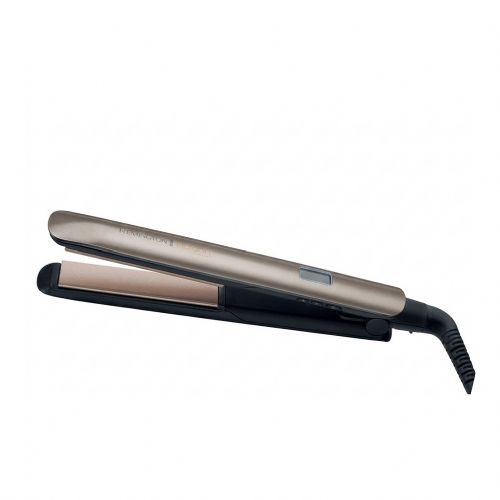 Ravnalec za lase Remington S8540 keramični premaz, keratinska zaščita, nastavljiva temperatura, 9 nastavitev, hiter segrevanje