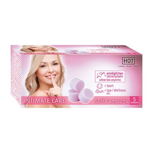 Tamponi "HOT Intimate Care", 5 kosov
