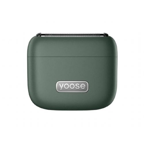 Brivnik Yoose Mini 5 prenosni, 5 brivnih elementov, natančnost 0,05 mm, 14.000 vrt/min, vodoodporen IPX7, zelen
