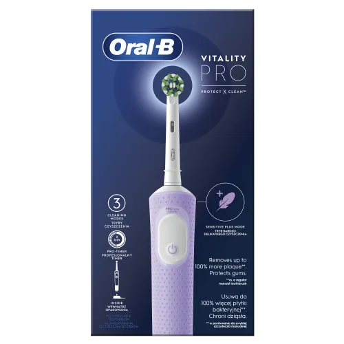 Električna zobna ščetka Oral-B Vitality D103 Pro, lila