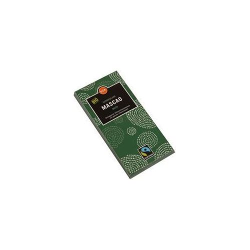 BIO ČOKOLADA MASCAO MLEČNA S CELIMI LEŠNIKI 100g    9004593973223   EZA 97322
