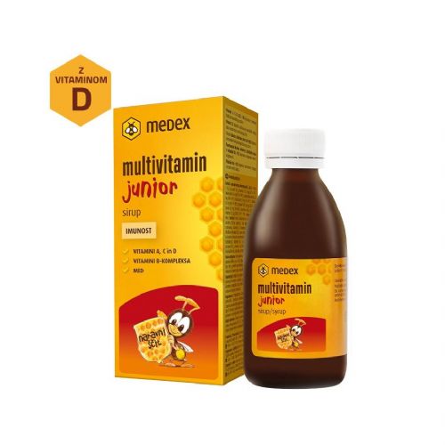 Sirup Multivitamin junior z vitaminom D Medex (150 ml) Enaa