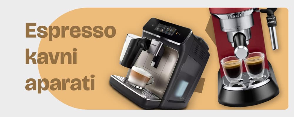 Najboljših  espresso kavni aparati