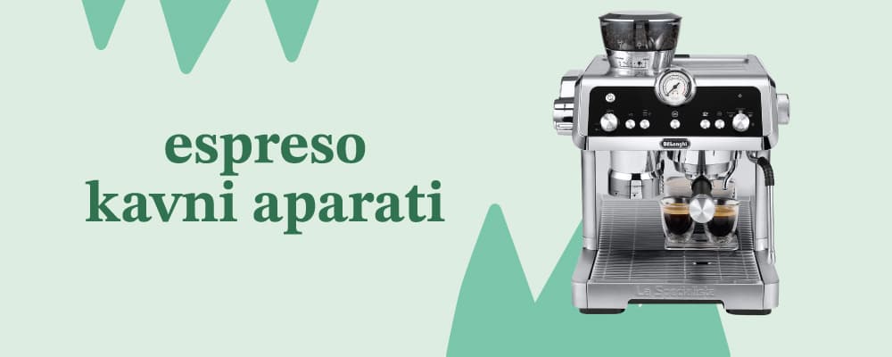 Najboljših  espresso kavni aparati