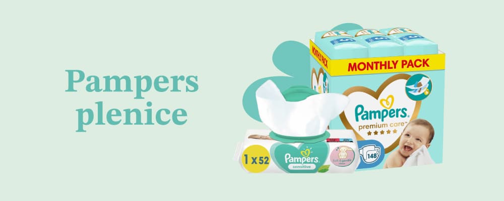 Najboljše Pampers plenice